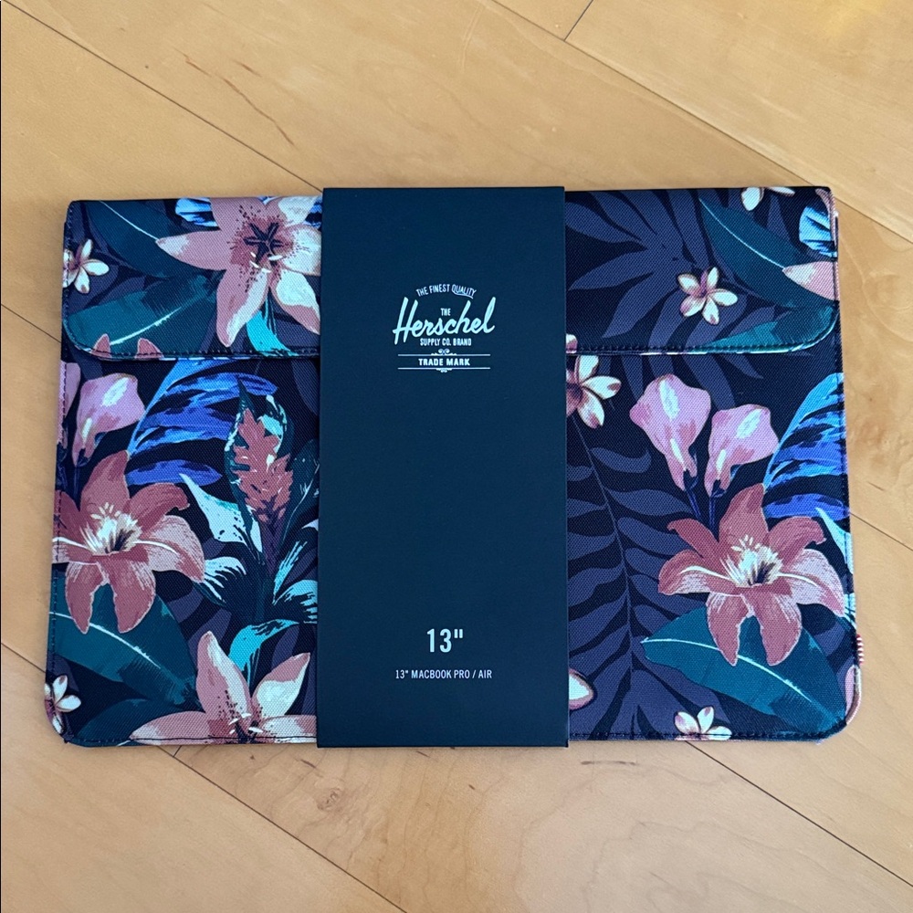 Herschel Supply Company Floral Laptop Sleeve